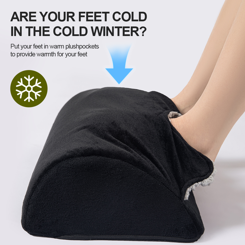 مسند قدم دافئ تحت المكتب، وساد - مراجعة Footrest Under Desk وسعره