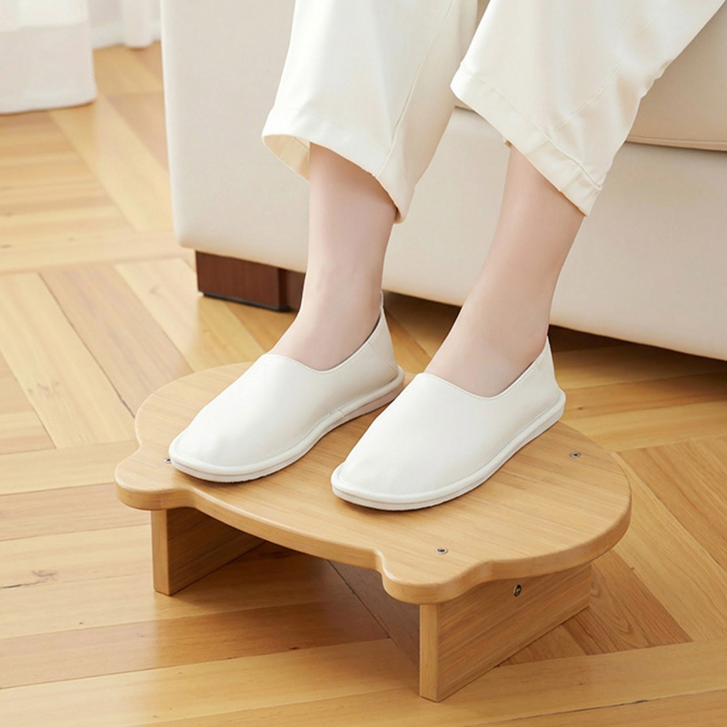 مسند قدم خشبي للاستخدام تحت ال - مراجعة Footrest Under Desk وسعره